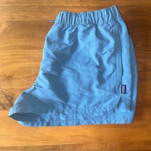 Blue Patagonia Baggies shorts